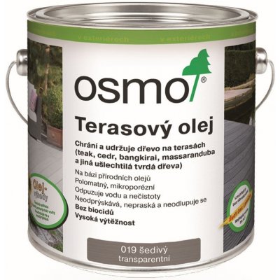 Osmo 013 Terasový olej 0,75 l Přírodní garapa – Zbozi.Blesk.cz