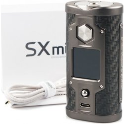 SXmini G Class mod 200W carbon fiber gripy e-cigaret - Nejlepší Ceny.cz