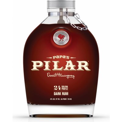 Papa's Pilar Dark 24y 43% 0,7 l (holá láhev) – Zboží Mobilmania
