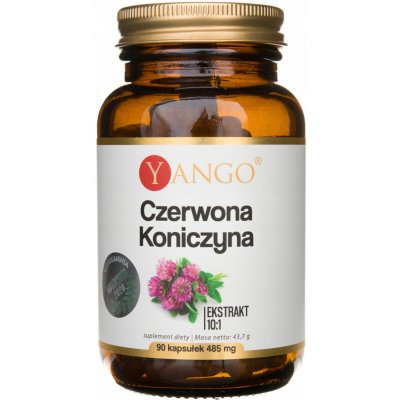 Yango Červený jetel extrakt 10:1 izoflavony 90 kapslí – Hledejceny.cz