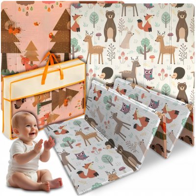 XBAY Vzdělávací podložka pěnová oboustranná vícebarevná – Zboží Dáma