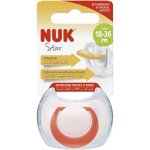 Nuk kaučuk šidítko Star Red – Zboží Dáma
