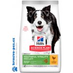 Hill’s Science Plan Mature Adult 7+ Youthfull Vitality Medium Chicken 2,5 kg – Hledejceny.cz