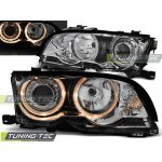 BMW E46 09.01-03.03 Coupe Cabrio Angel Eyes Chrome