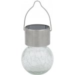lampa solární KOULE pr.6cm, v.9cm, 1LED, závěsná, čirá; nerez/sklo/PH MAT797457 – Hledejceny.cz