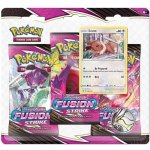 Pokémon TCG Fusion Strike 3 Pack Blister Booster Eevee – Zboží Dáma