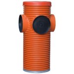 MIDAS opti-control drenážní šachta 315 v 80cm s lapačem písku, včetně poklopu PP p4013 – Zboží Dáma