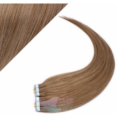 Tape in 40cm vlasy REMY světle hnědá #12 – Sleviste.cz