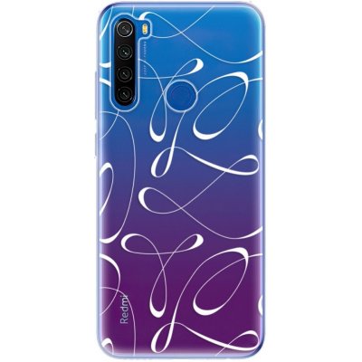 Pouzdro iSaprio - Fancy - Xiaomi Redmi Note 8T bílé – Zboží Mobilmania