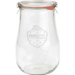 Via Delicia Sklenice Weck tulipán střední 100 mm 1750ml – Zboží Mobilmania