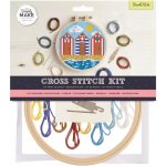 WEST DESIGN Kreativní sada na vyšívání Plážové domy – Sleviste.cz