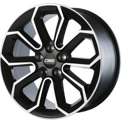 CMS C20 7,5x17 5x108 ET47 black polished