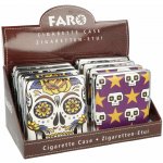 KRCZ Cigaretové pouzdro kovové Skull colored 4mix – Zboží Dáma