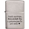 Zapalovač Zippo Řiďte opatrně