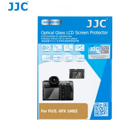 JJC ochrana LCD GSP-GFX100II ochranné sklo na LCD pro FUJI GFX 100II – Zboží Živě