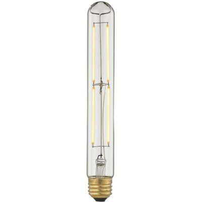 Hudson Valley LED žárovka trubková 6W E27 230V T10 čirá stmívatelná 4ks BLB-6W-T10-8.5-CE-4-PACK