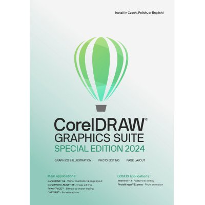 CorelDRAW Graphics Suite Special Edition CZ 2024 ESD – Zboží Mobilmania