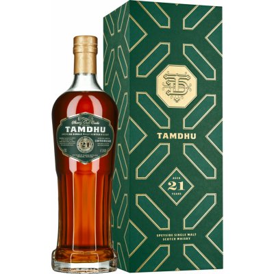 Tamdhu 21y Sherry Oak Casks 47,5% 0,7 l (kazeta) – Hledejceny.cz