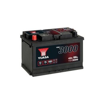 Yuasa YBX3000 12V 75Ah 650A YBX3086