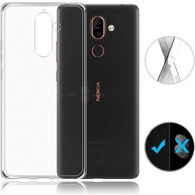 PROTEMIO 10006 Silikonový obal Nokia 7 Plus průhledný – Zboží Mobilmania