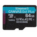 Kingston SDXC 64GB Canvas Go Plus SDG4/64GB – Zboží Mobilmania