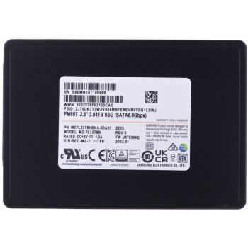 Samsung PM897 3,84TB, MZ7L33T8HBNA-00A07