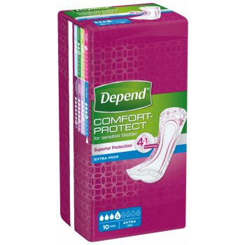 Depend Pads Extra 10 ks