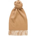 Klasická kašmírová šála s třásněmi Joshua Ellis Classic Brushed Cashmere Scarf Camel – Zboží Mobilmania