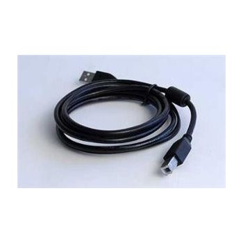 Gembird CCF-USB2-AMBM-6 Kabel USB 2.0 A-B propojovací 1,8m Premium (černý, ferit, zlacené kontakty)