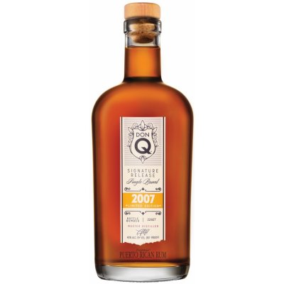 Don Q Signature Release 2007 9y 40% 0,7 l (holá láhev)