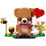 LEGO® BrickHeadz 40379 Valentýnský medvídek – Zboží Živě