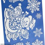 Vánoční dekorace na okno bordura 887967-5 – Zbozi.Blesk.cz