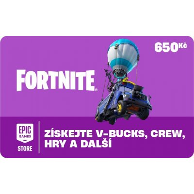 Fortnite Dárková karta 650Kč – Hledejceny.cz