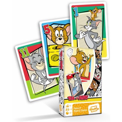 Černý Petr a memo 2v1- Tom a Jerry – Zboží Mobilmania