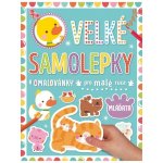 Velké samolepky a omalovánky pro malé ruce Mláďata – Zboží Mobilmania
