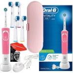 Oral-B Vitality 100 3D White Pink – Sleviste.cz