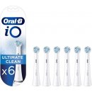 Náhradní hlavice pro elektrický zubní kartáček Oral-B iO Ultimate Clean White 6 ks