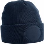 Beechfield beanie z akrylu s kruhovou plochou pro potisk či výšivku modrá námořní – Hledejceny.cz