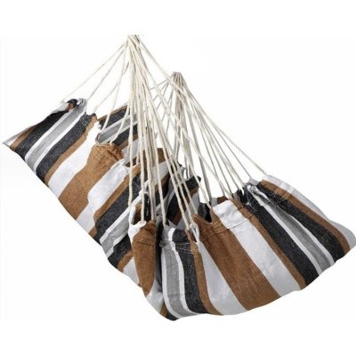 Textilomanie BRANCO závěsné křeslo hnědé – Sleviste.cz