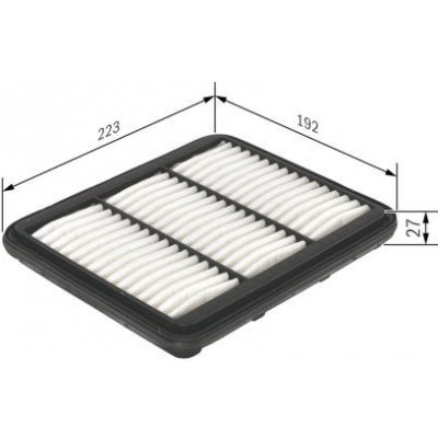 Vzduchový filtr BOSCH F 026 400 167 – Hledejceny.cz
