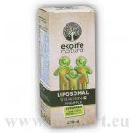 Ekolife Natura Liposomal Vitamin C ananas 750 mg 250 ml – Hledejceny.cz