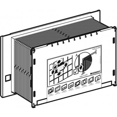 Geberit Příslušenství Stavební ochrana pro UP320 241.826.00.1 – Zboží Mobilmania