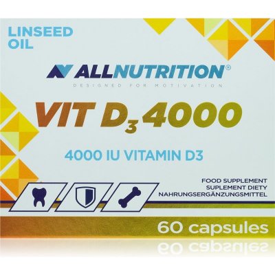 Allnutrition Vit D3 2000 60 kapslí – Hledejceny.cz
