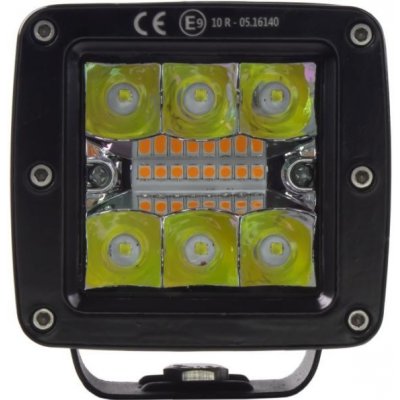 LED světlo hranaté bílé/oranžové, 42W, ECE R10 – Hledejceny.cz