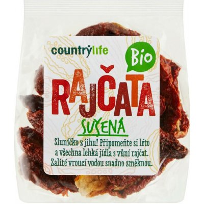 Country Life Bio Rajčata sušená 100 g – Hledejceny.cz