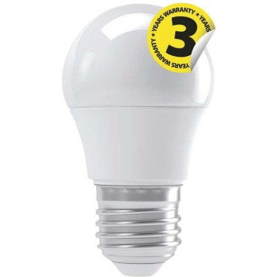 Emos LED žárovka CLASSIC MINI GL 4W30W 330lm E27 teplá bílá – Zboží Mobilmania
