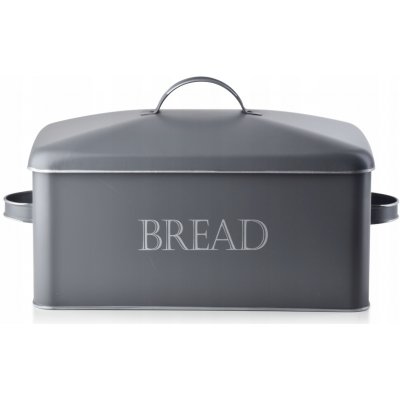 Jednodílný chlebník Cookini šedý kovový – Zboží Mobilmania