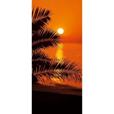 Komar Papírová fototapeta Sunny Decor západ slunce 97 x 220 cm 2 dílná – Zboží Mobilmania