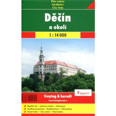 Děčín a okolí-plán 1:15t. FB – Zboží Mobilmania