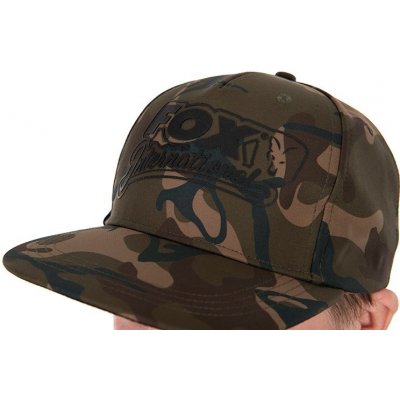 Fox Chunk Camo Edition Flat Peak Snap Back Cap